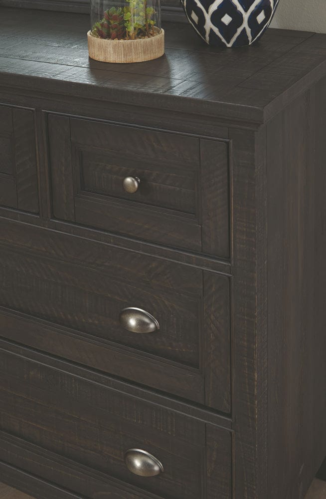 Henry & Mason  -  Ashmere Falls Graphite Drawer Dresser With Landscape Mirror  - AFA01332 view 6