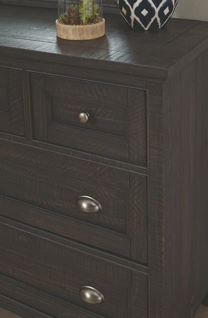 Henry & Mason  -  Ashmere Falls Graphite Drawer Dresser With Landscape Mirror  - AFA01332 view 6