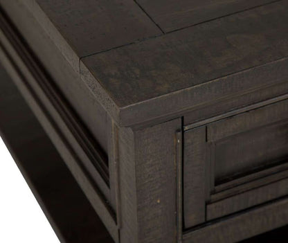 Henry & Mason - Ashmere Falls Rectangular Cocktail Table with Casters in Graphite - AFA00704 view 6
