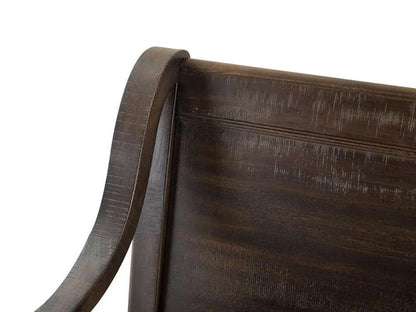 Henry & Mason - Ashmere Falls Wood Bench w/Back KD - AFA00737 view 6