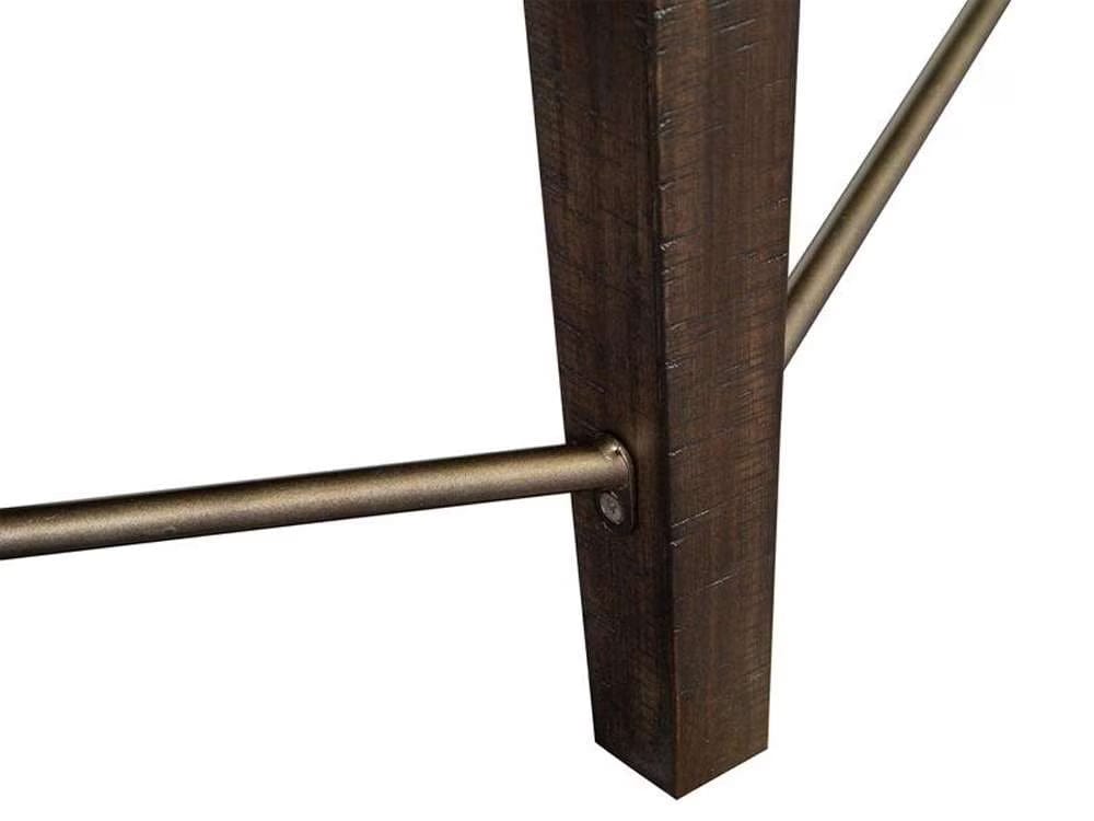 Henry & Mason - Ashmere Falls Wood Bench w/Upholstered Seat KD - AFA00740 view 4