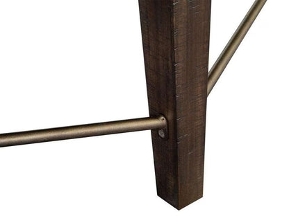 Henry & Mason - Ashmere Falls Wood Bench w/Upholstered Seat KD - AFA00740 view 4