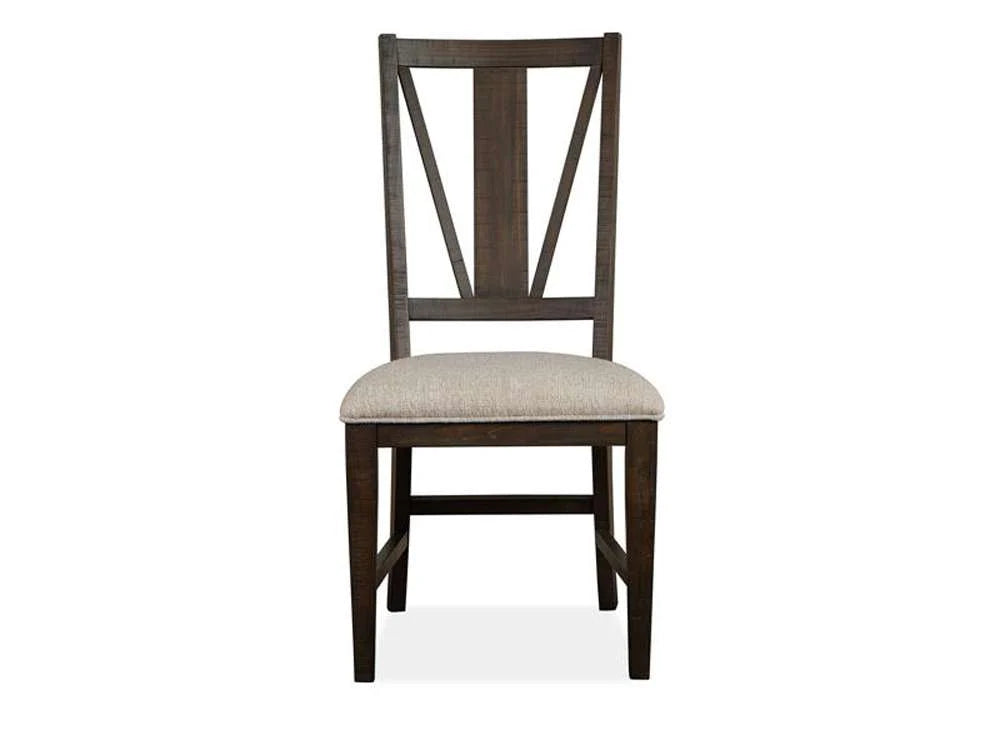 Henry & Mason - Ashmere Falls Wood Dining Side Chair w/Upholstered Seat (Set of 2) KD - AFA00752 view 2