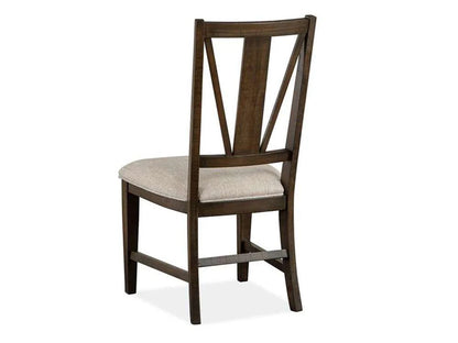 Henry & Mason - Ashmere Falls Wood Dining Side Chair w/Upholstered Seat (Set of 2) KD - AFA00752 view 4
