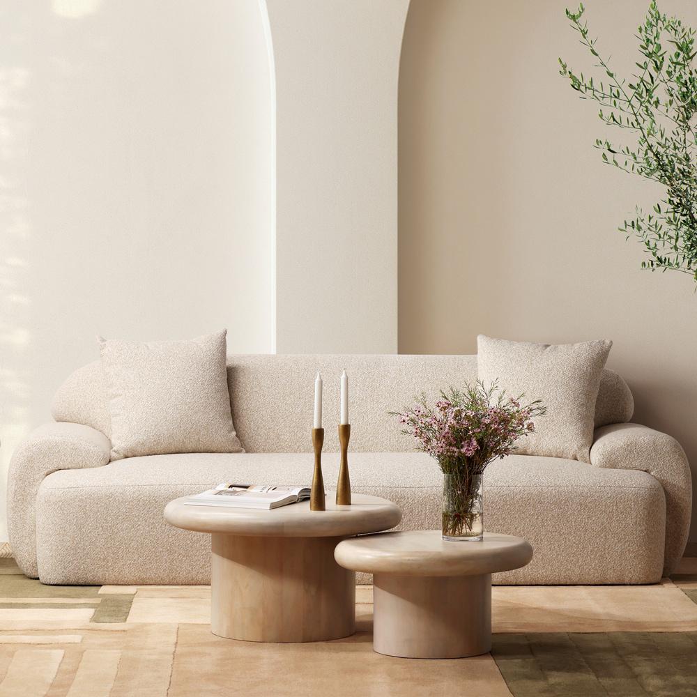 Henry & Mason - Avrilla Whitewashed Mango Wood Coffee Table - DV7644 veiw 3