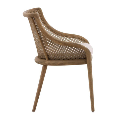 Henry & Mason - Azalea Ash Wood and Beige Linen Dining Chair - DV7508 veiw 3