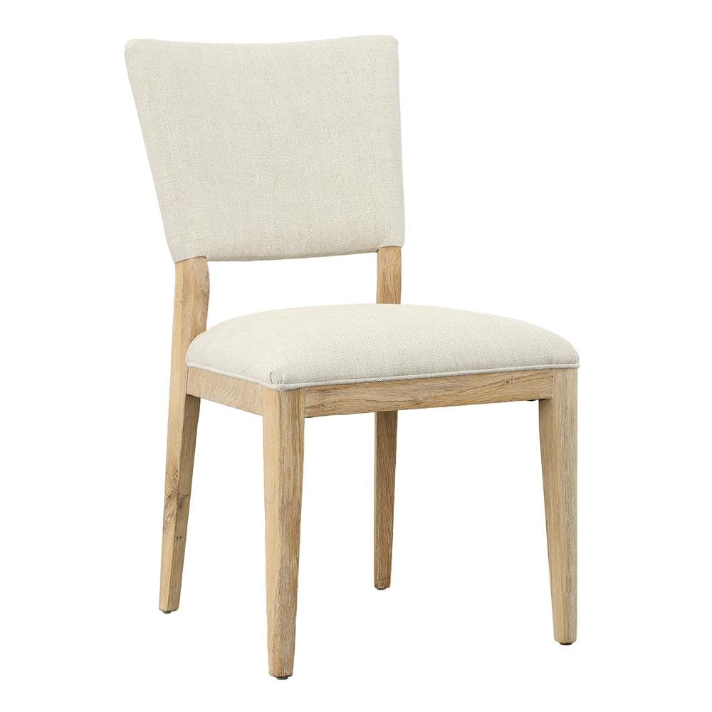 Henry & Mason - Ball Oak Wood Dining Chair in Light Sand Cotton - DV7342 veiw 1