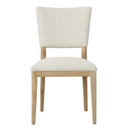 Henry & Mason - Ball Oak Wood Dining Chair in Light Sand Cotton - DV7342 veiw 2