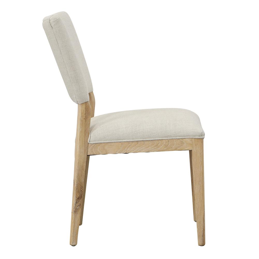 Henry & Mason - Ball Oak Wood Dining Chair in Light Sand Cotton - DV7342 veiw 3