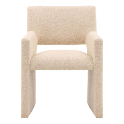 Henry & Mason - Beasley Hardwood Dining Chair in Sand - DV7408 veiw 2