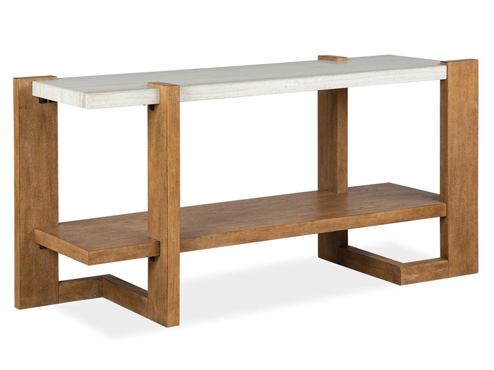 Henry & Mason  -  Bellford Honey Wheat Rectangular Sofa Table  - AFA00863 view 1