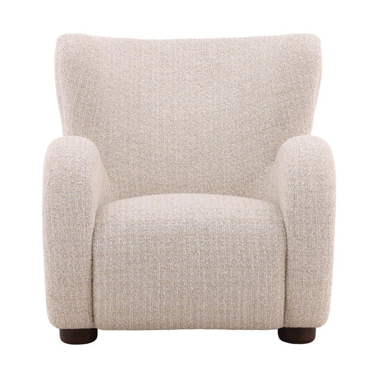 Henry & Mason - Blance Ash Wood Occasional Chair in Sand Boucle Fabric - DV7472 veiw 2