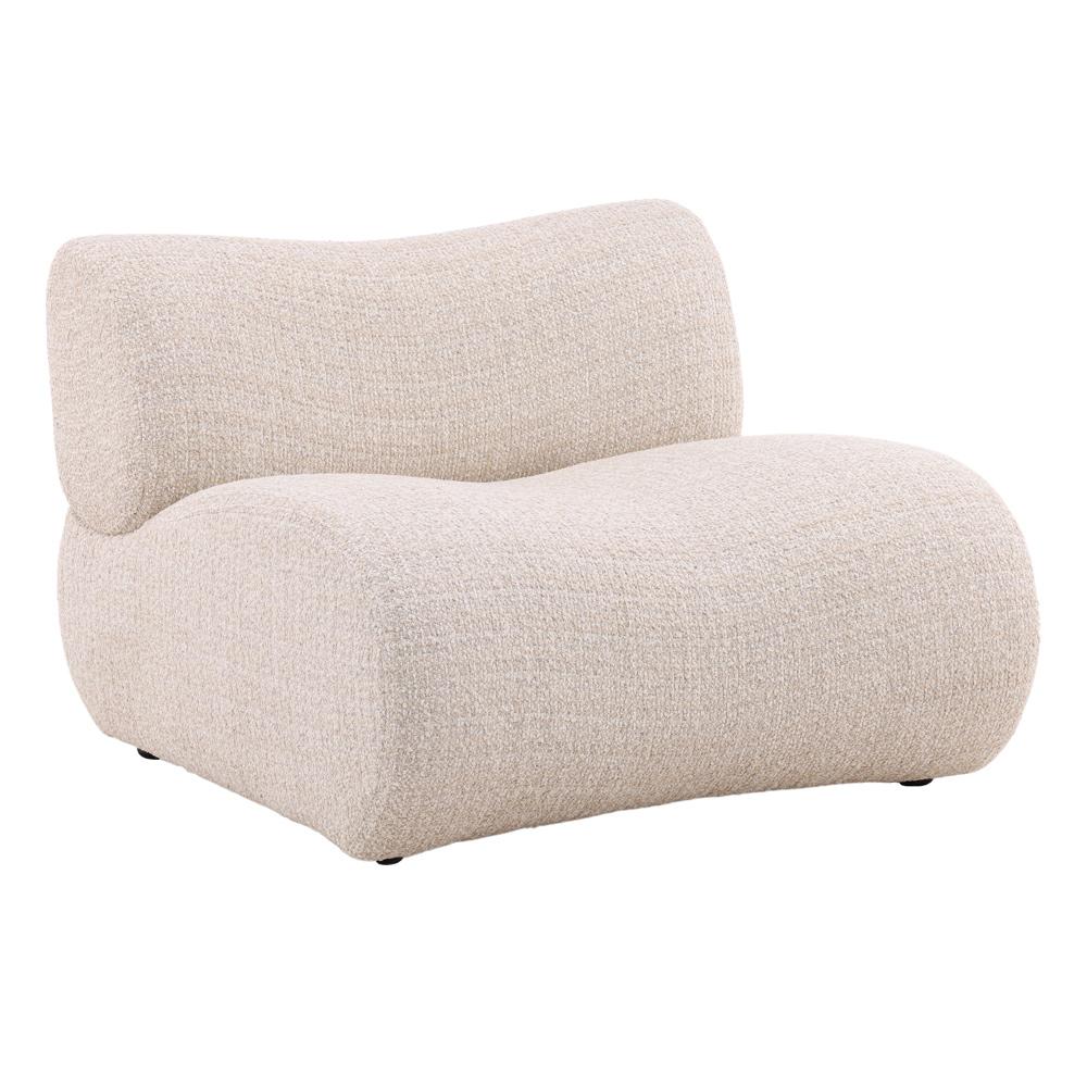 Henry & Mason - Bluth redwood Framed Occasional Chair in Sand Boucle Fabric - DV7471 veiw 1