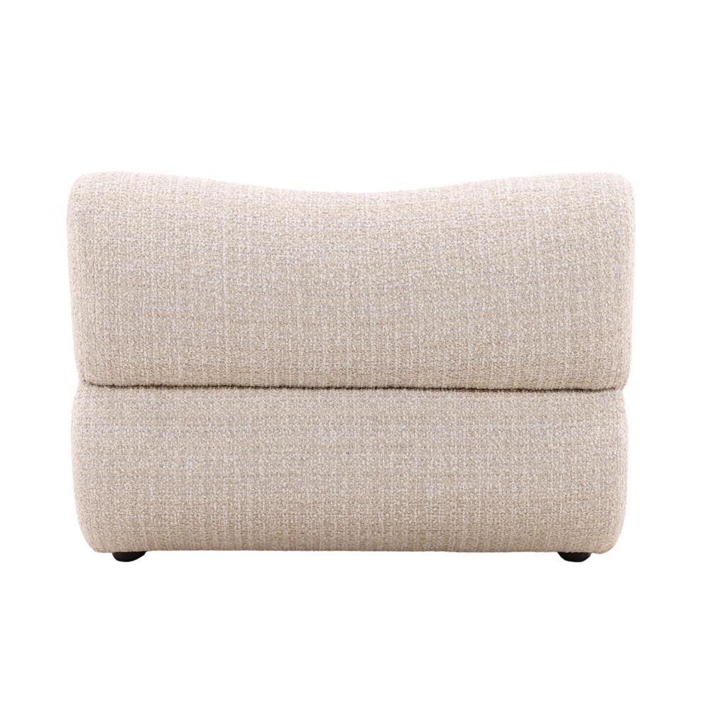 Henry & Mason - Bluth redwood Framed Occasional Chair in Sand Boucle Fabric - DV7471 veiw 4
