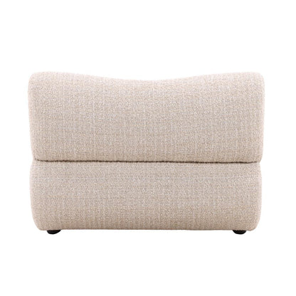 Henry & Mason - Bluth redwood Framed Occasional Chair in Sand Boucle Fabric - DV7471 veiw 4