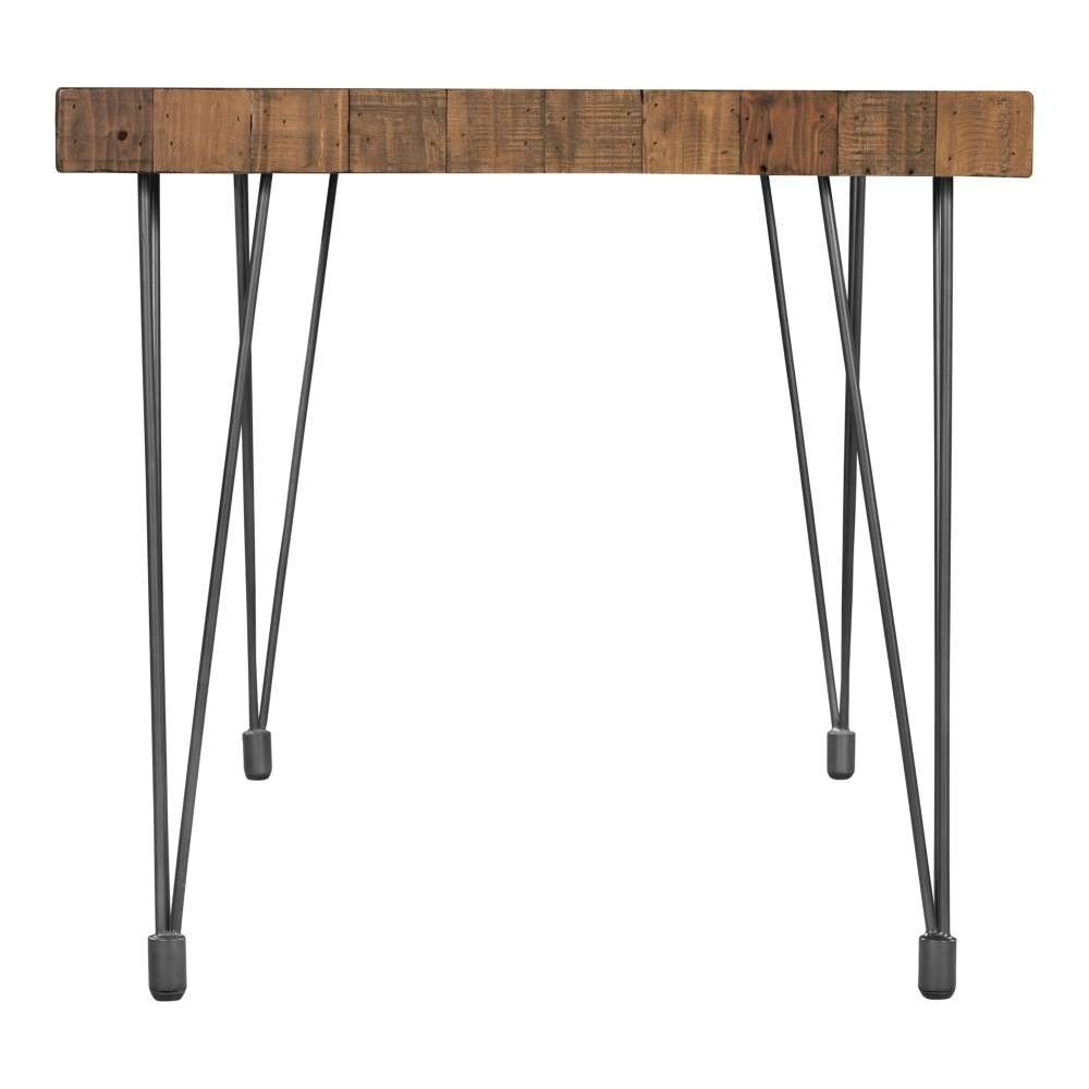 Henry & Mason - Bolta Pine Dining Table Small in Natural - PIN-849-NAT-DT veiw 3