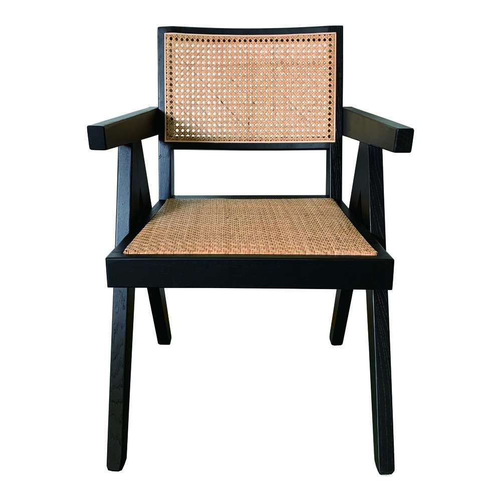 Henry & Mason - Bombay Chair in Black (Set of 2) - BOM-840-BLA-DC veiw 1