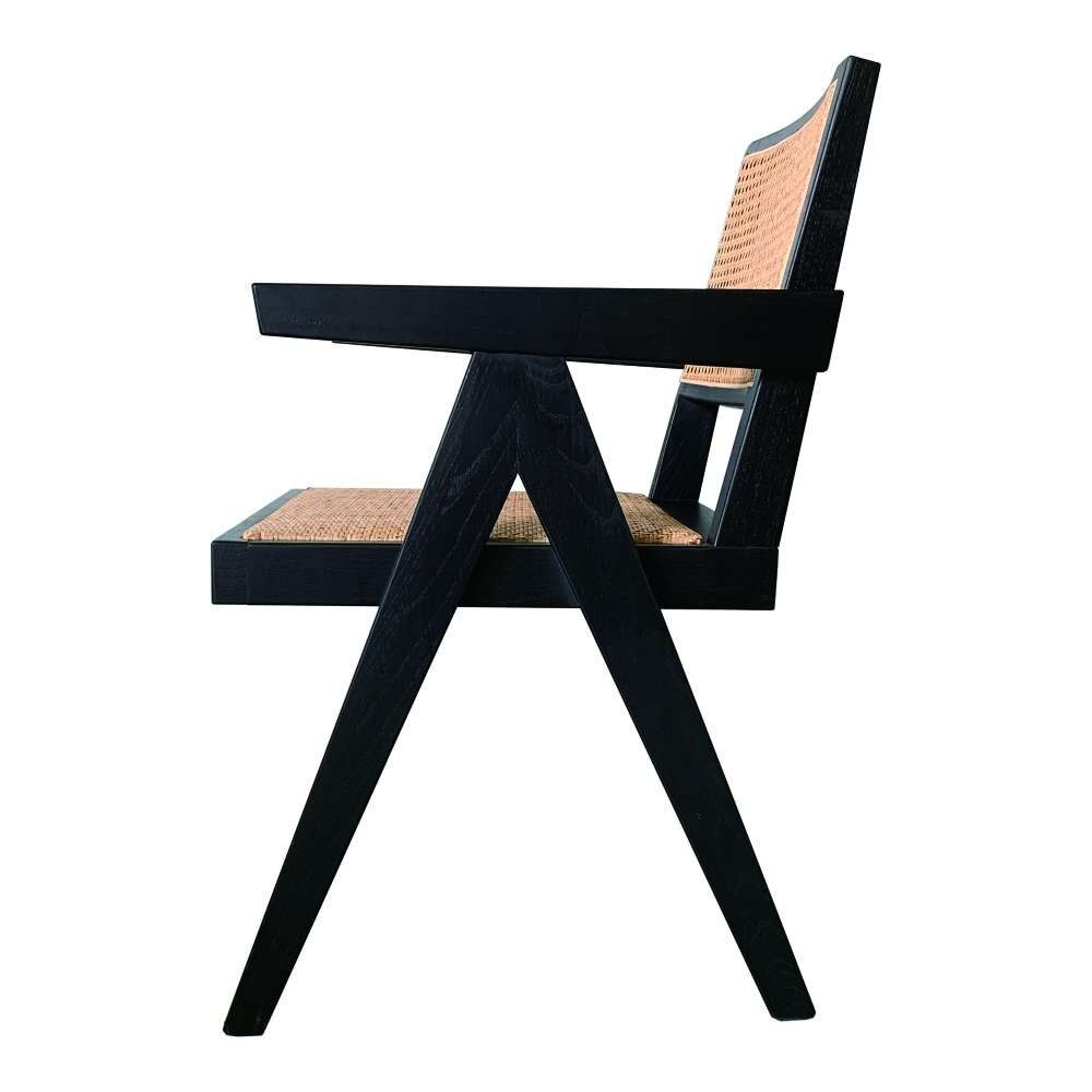 Henry & Mason - Bombay Chair in Black (Set of 2) - BOM-840-BLA-DC veiw 3