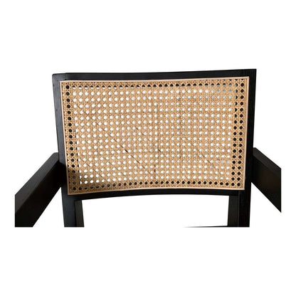 Henry & Mason - Bombay Chair in Black (Set of 2) - BOM-840-BLA-DC veiw 5