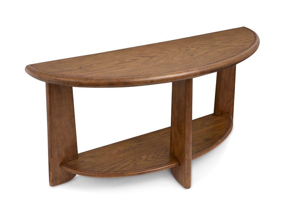 Henry & Mason  -  Brannix Tawny Brown Demilune Sofa Table  - AFA01289 view 3