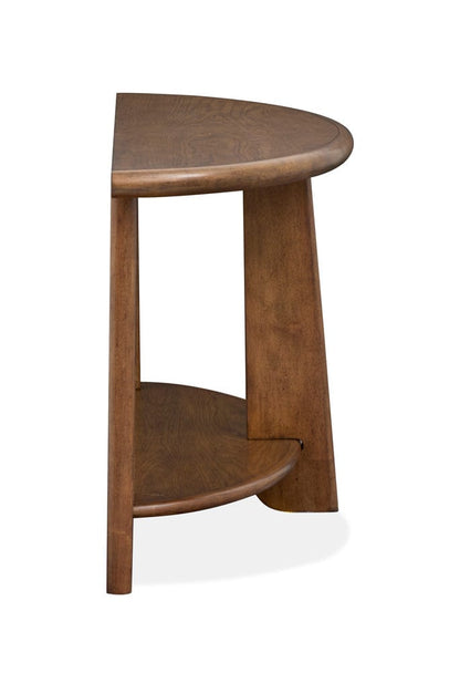 Henry & Mason  -  Brannix Tawny Brown Demilune Sofa Table  - AFA01289 view 6