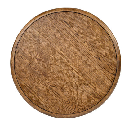 Henry & Mason  -  Brannix Tawny Brown Round End Table  - AFA01291 view 7