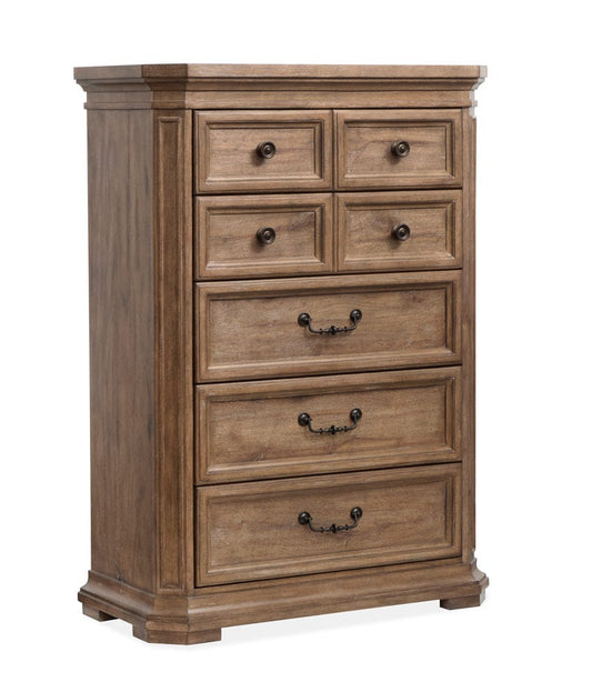 Henry & Mason  -  Briar Crest Florentine Walnut Drawer Chest  - AFA00754 view 1