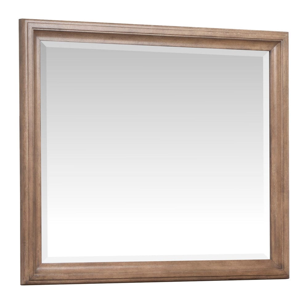 Henry & Mason  -  Briar Crest Florentine Walnut Landscape Mirror  - AFA00760 view 1