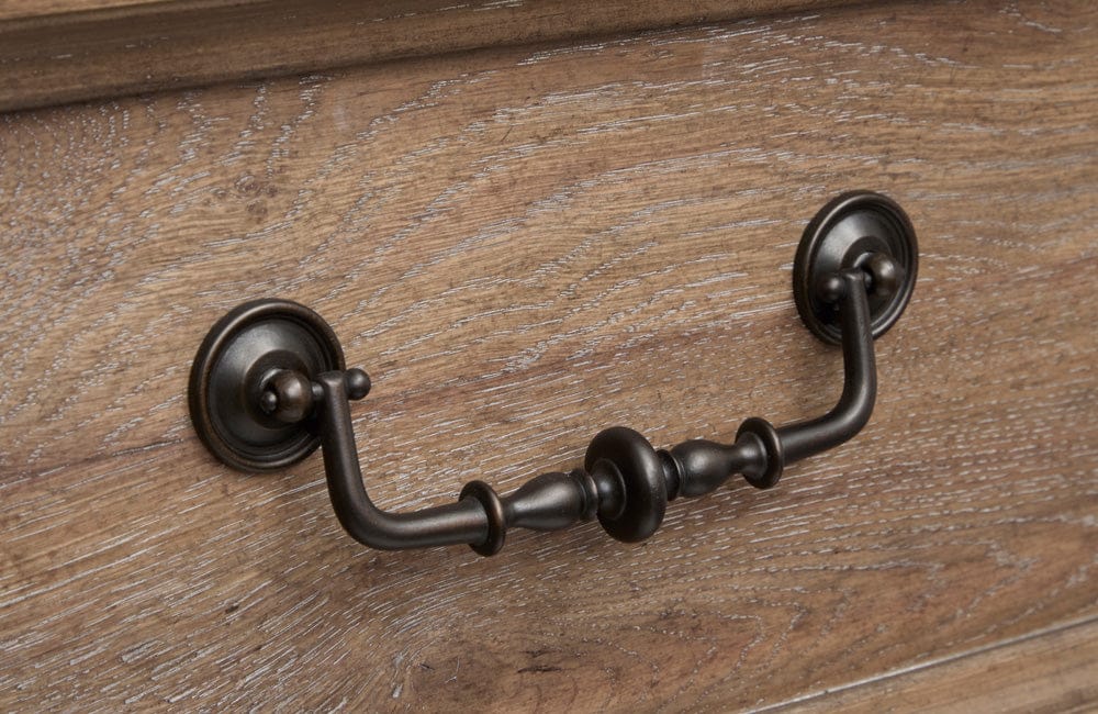 Henry & Mason  -  Briar Crest Florentine Walnut Queen Panel Storage Bed  - AFA00762 view 6