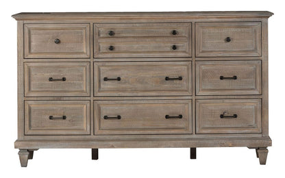 Henry & Mason  -  Briarhill Dovetail Grey Drawer Dresser With Landscape Mirror  - AFA01046 view 5