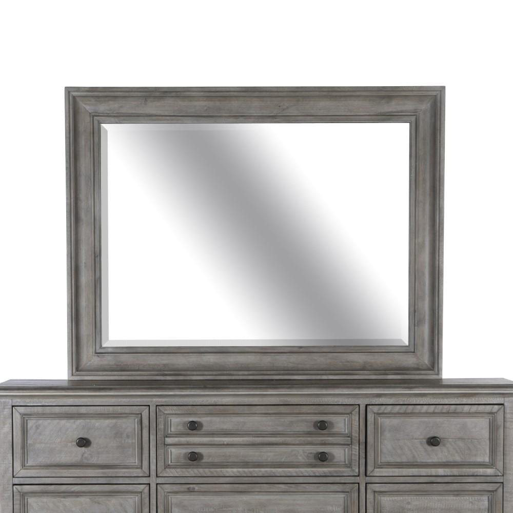 Henry & Mason - Briarhill Landscape Mirror in Dovetail Grey - AFA00367 view 1