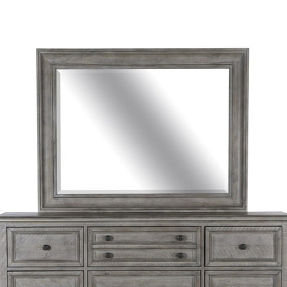 Henry & Mason - Briarhill Landscape Mirror in Dovetail Grey - AFA00367 view 1