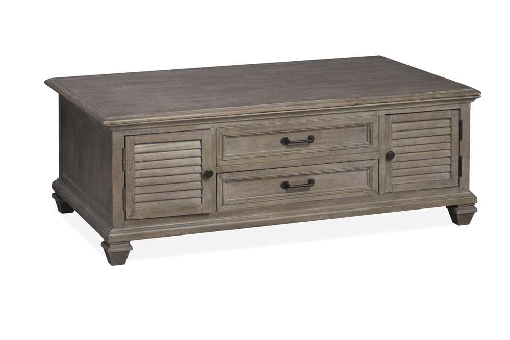 Henry & Mason - Briarhill Lift Top Storage Cocktail Table w/Casters - AFA00369 view 1
