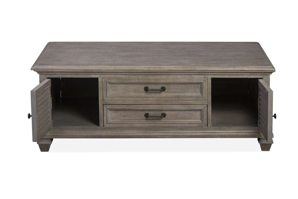 Henry & Mason - Briarhill Lift Top Storage Cocktail Table w/Casters - AFA00369 view 2