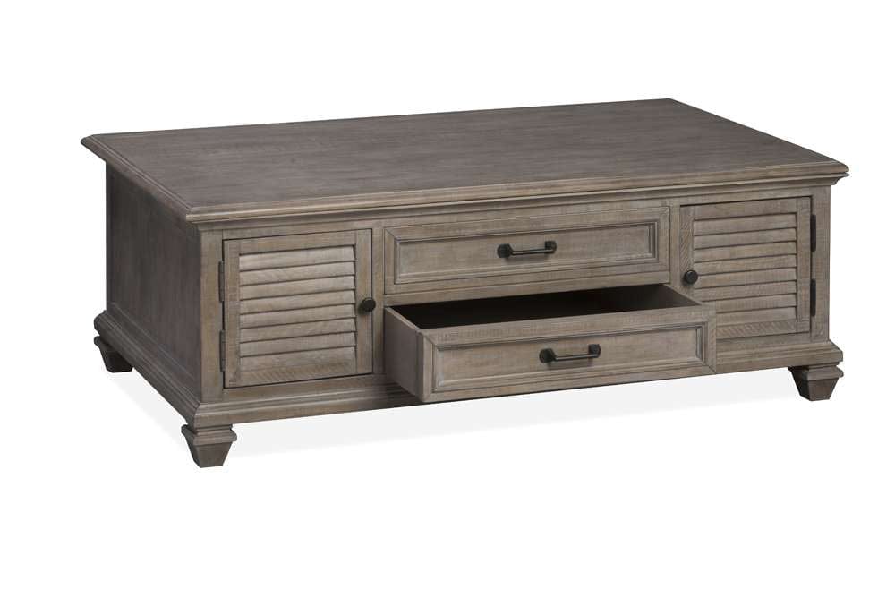Henry & Mason - Briarhill Lift Top Storage Cocktail Table w/Casters - AFA00369 view 3