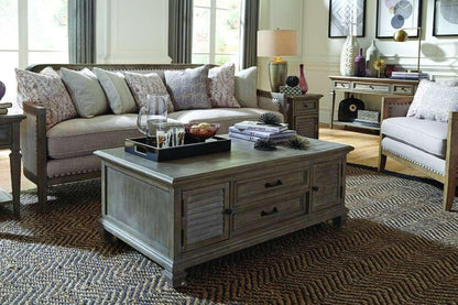 Henry & Mason - Briarhill Lift Top Storage Cocktail Table w/Casters - AFA00369 view 5