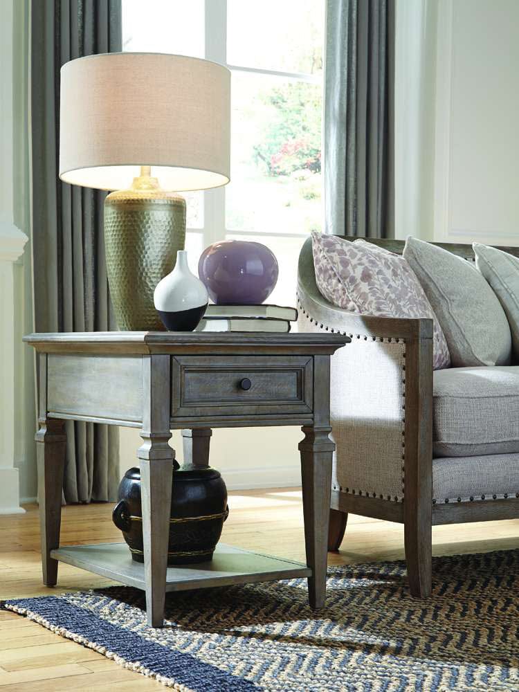 Henry & Mason - Briarhill Rectangular End Table - AFA00370 view 2