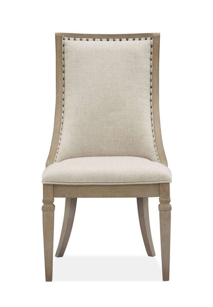 Henry & Mason - Briarhill Wood Dining Arm Chair w/Upholstered Seat & Back (Set of 2) KD - AFA00724 view 1