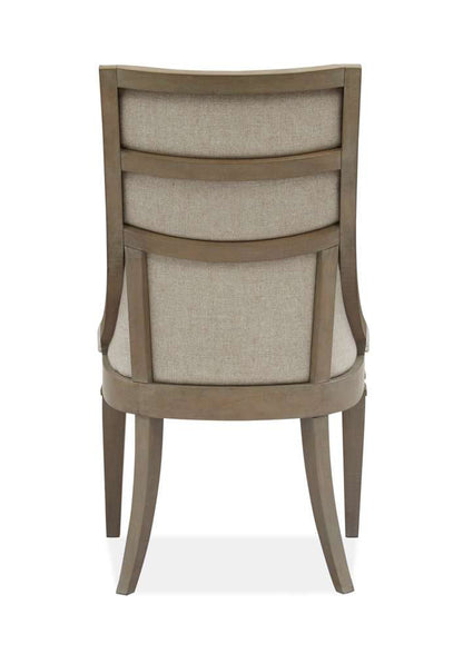 Henry & Mason - Briarhill Wood Dining Arm Chair w/Upholstered Seat & Back (Set of 2) KD - AFA00724 view 3