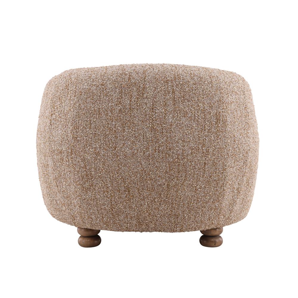 Henry & Mason - Bundi Rubberwood Accent Chair with Multi-Tone Boucle Fabric - DV7414 veiw 4