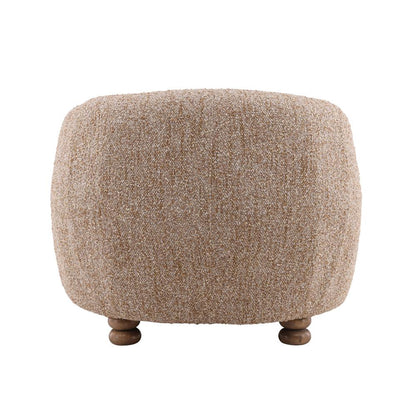 Henry & Mason - Bundi Rubberwood Accent Chair with Multi-Tone Boucle Fabric - DV7414 veiw 4