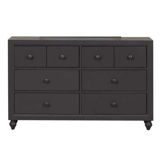 Henry & Mason - Cabin Vista 6 Drawer Dresser in Dark Gray - AFA02706 view 1