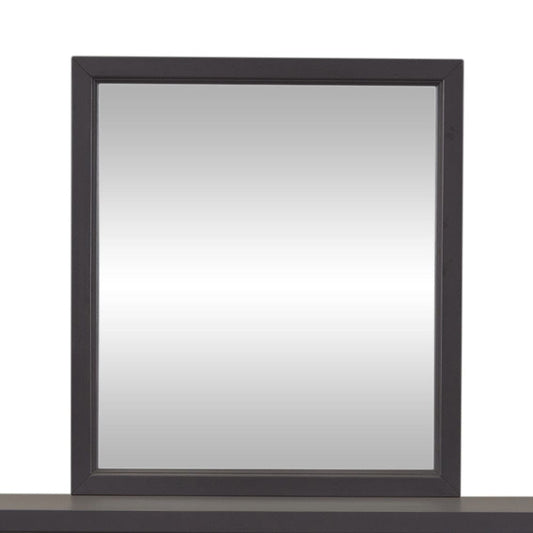 Henry & Mason - Cabin Vista Mirror in Dark Gray - AFA02708 view 1