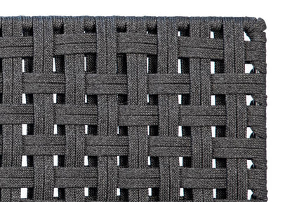 Henry & Mason - Cabott Powder Coated Iron Outdoor Dining Chair with Woven Black Rope - DV7234 veiw 4