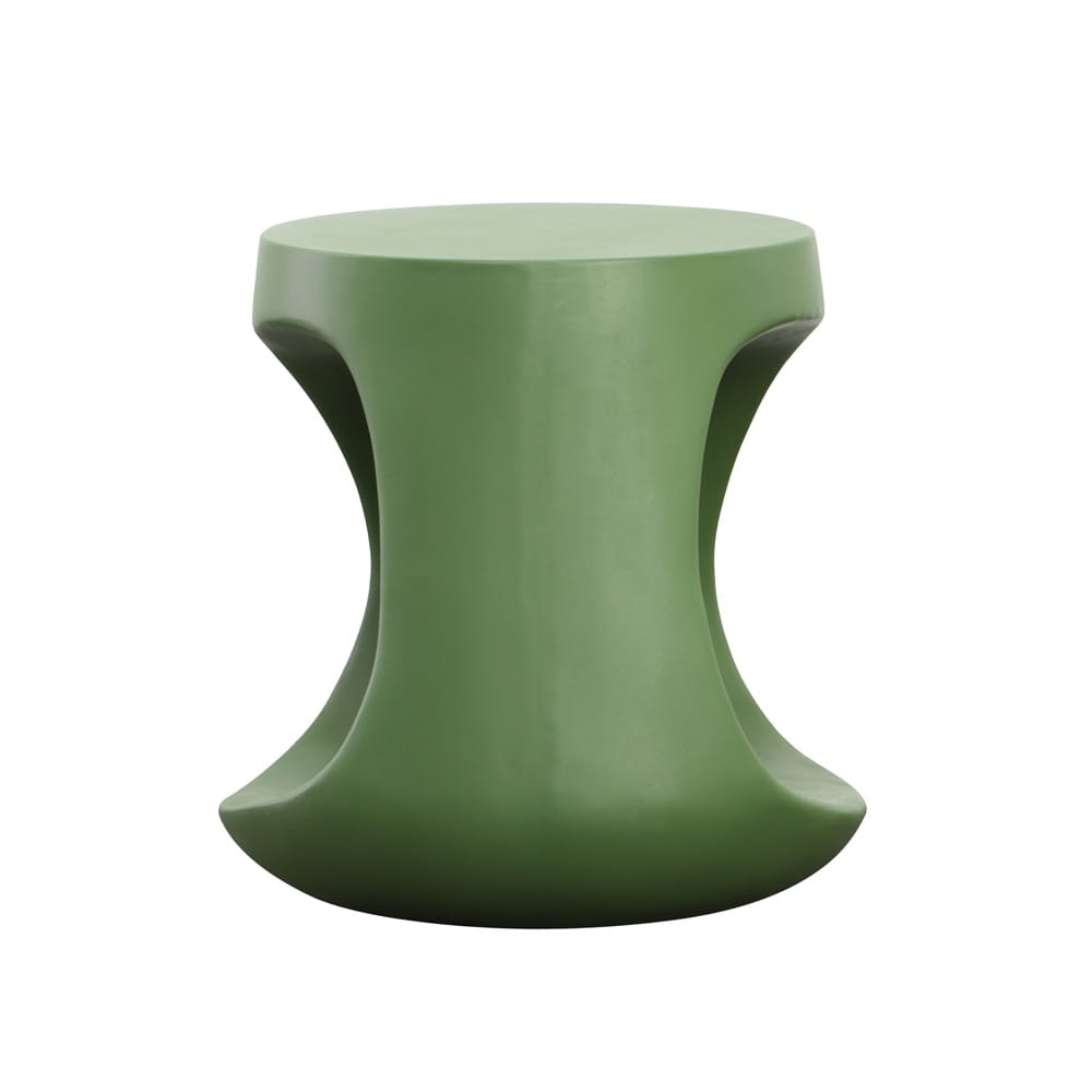 Henry & Mason - Calvina Olive Green Lightweight Concrete Side Table - DV7294 veiw 3