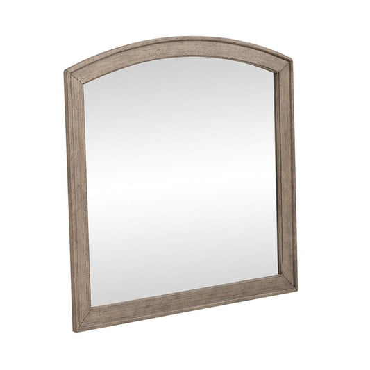 Henry & Mason - Camelot Arched Mirror in Burnished Beige - AFA03833 view 2