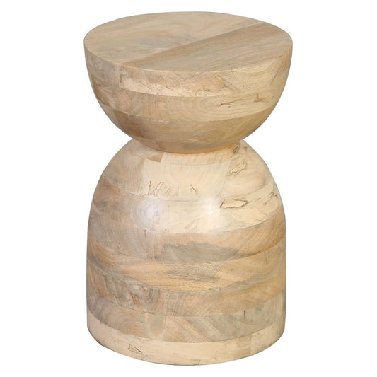 Henry & Mason - Carlton Natural Mango Wood Side Table - DV7013 veiw 1