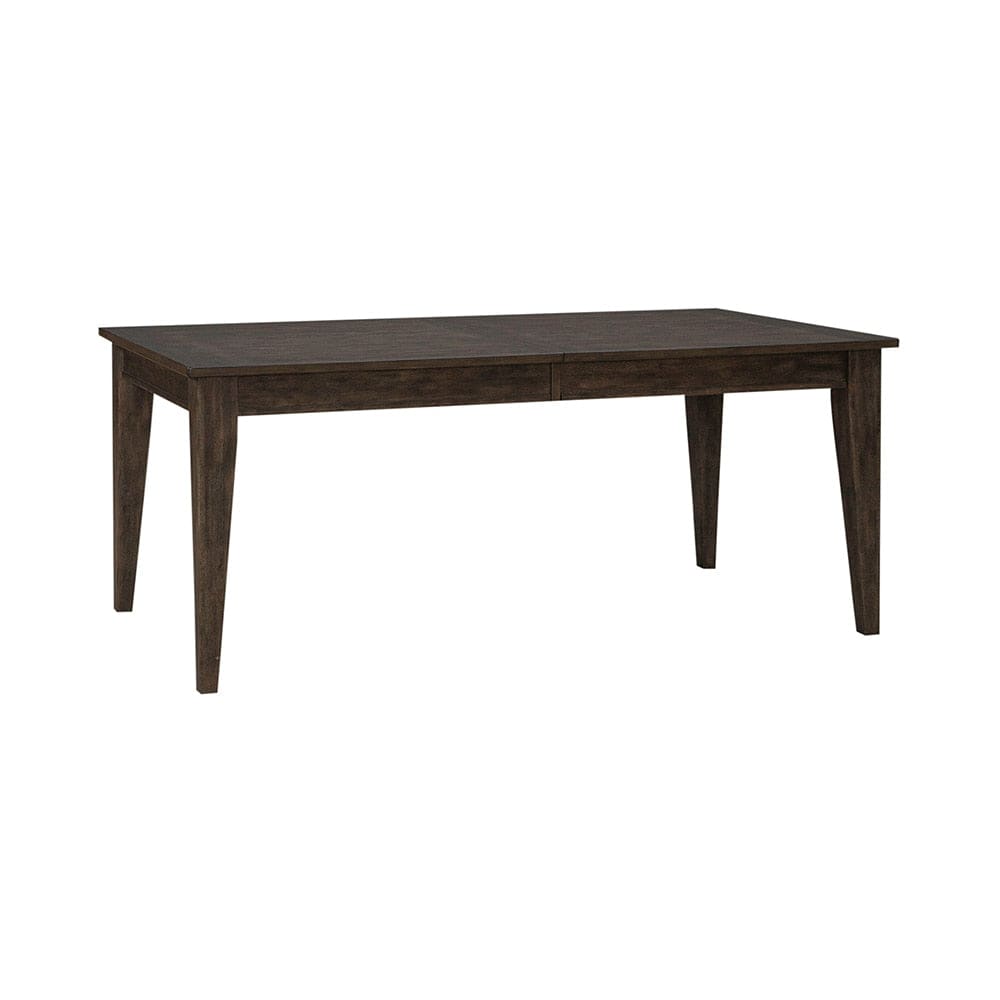 Henry & Mason - Central Cascades Rectangular Leg Table in Rustic Brown - AFA03924 view 5