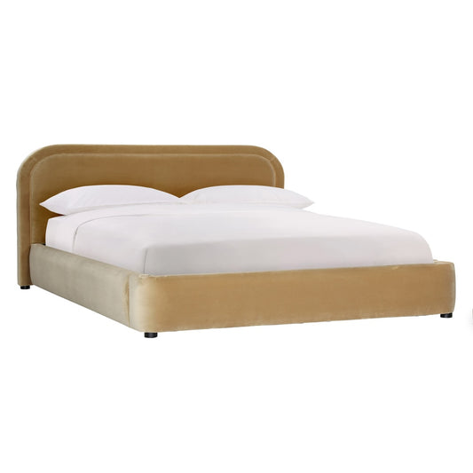 Henry & Mason - Champert Bed King Camel - DV7363 veiw 1