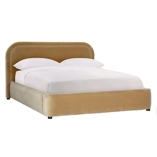 Henry & Mason - Champert Bed Queen Camel - DV7365 view 1